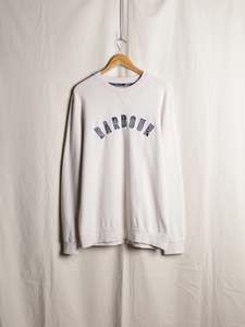 Mens Sweats Hoods: Barbour - "Debson" Applique Tartan Sweatshirt
