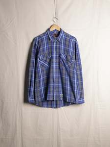 Mens Shirting: Vintage - 90s "Marc O'Polo" Flannel Work Shirt