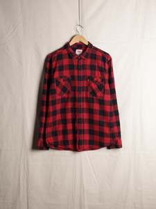 Mens Shirting: Levi's - Buffalo Check Flannel CPO Shirt