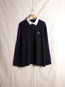 Mens Shirting: Polo Ralph Lauren - Sleeve Stripe Crest Rugby