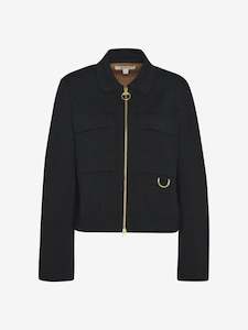 Womens Jackets: Alma Knitted Zip Through Cardigan