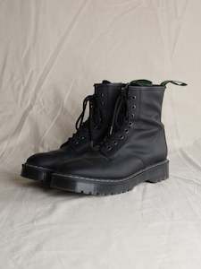 I P Recycle: Solovair - 8 Eye Zipped Platform Derby Boot