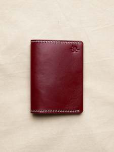 Driving Wallet - Oxblood/Teal