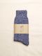Twisted Yarn Socks - Denim