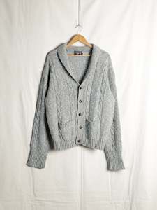 Mens Sweats Hoods: Chaps by Ralph Lauren - Shawl Collar Cardigan