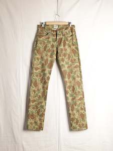 Mens Trousers: Naked & Famous - "Weird Guy" Double Camo Jeans