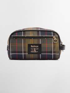 Barbour: Tartan Washbag - Classic/Beacon