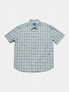 Cliff Short Sleeve Shirt - Petrol Plaid
