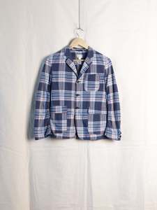Womens Jackets: Engineered Garments - Madras Blazer