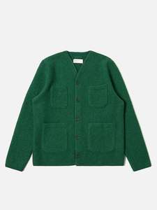 Wool Fleece Cardigan