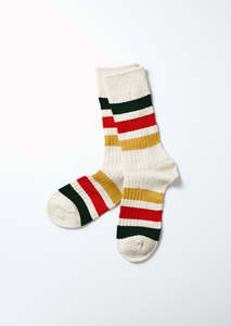 Park Stripe Crew Socks