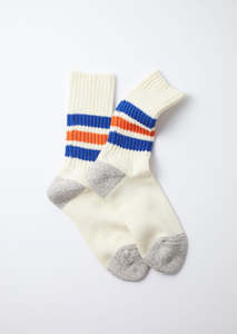 Course Rib Old School Crew Socks