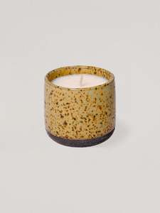 Ishi Candle - Yellow/Brown