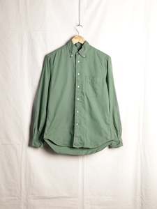 Recycle Tops: Gitman Vintage - Green Classic Oxford Shirt