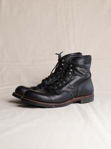 Recycle Footwear: Red Wing - 8114 Iron Ranger Boots