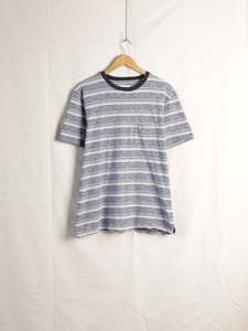 Mens Tees: Albam - Stripe Pocket Tee