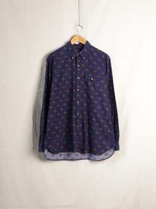 Mens Shirting: Polo Ralph Lauren - Single Pocket Printed Button Down Shirt