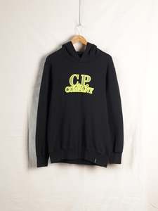 Mens Sweats Hoods: C.P. Company - Comics and Cars Printed Hoodie