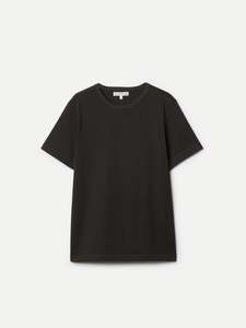 214 Relaxed Fit Loopwheeled Tee - Charcoal