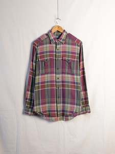 Mens Shirting: Polo Ralph Lauren - Madras Surplus Work Shirt