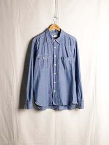 Mens Shirting: Tellason - "Topper" Chambray Shirt