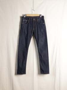 Mens Jeans: Nudie Jeans - "Tape Ted" Organic Cotton Selvedge Jeans