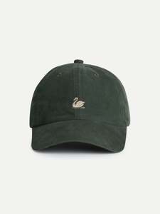 CAP01 Corduroy Swan Logo Cap