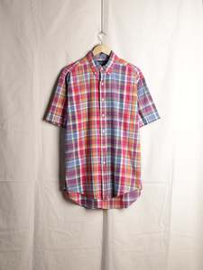 Mens Shirting: Polo Ralph Lauren - "Blake" Madras S/S Shirt