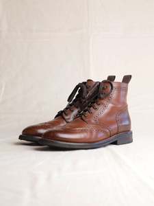 Recycle Footwear: Thursday Boot Co. - Wingtip Brogue Leather Boots