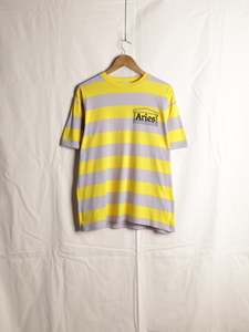 Mens Tees: Aries - Stripe Temple Logo Tee