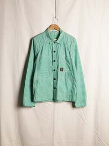 Kings of Indigo - "Vlad" Stripe Coverall Overshirt