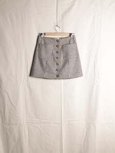 Womens Trousers: Sezane - Wool "Nehir" Mini Skirt