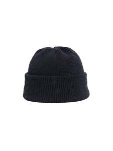 H W Dog Co: Cotton Roll Watch Cap - Black