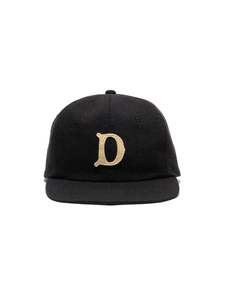D Baseball Cap - Black