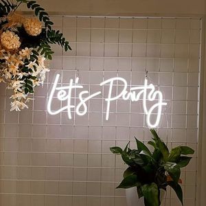 Let's Party Neon Sign