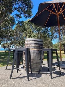 Industrial bar stool
