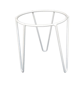 White platter riser