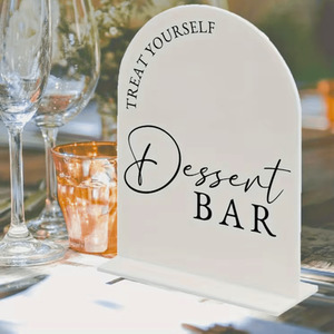 Dessert bar sign