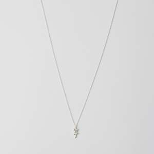 Stella And Gemma Jewellery: Flower Necklace - Silver