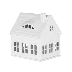 Rader Porcelain Houses: Porcelain Tealight House - Dormer