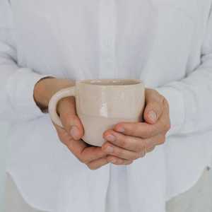 Mugs And Cups: Ceramic Mug - Pink