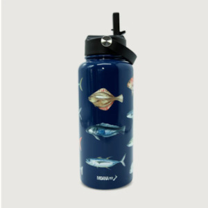Drink Bottles And Reusable Cups: Moana Road Drink Bottle - NZ Fishing 1L