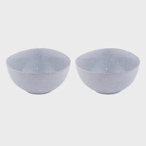Plates Platters And Bowls: Artisan Blue 2pce Bowl Set