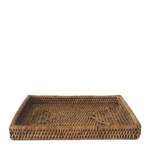 Tray: Rattan Rectangular Tray - Mini
