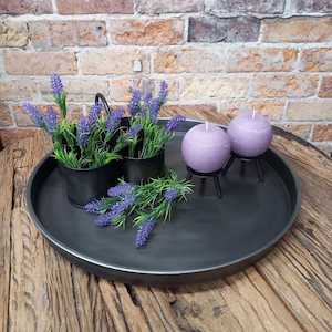 Tray: Parat Large Gunmetal Tray