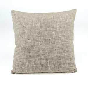 Cushions And Throws: Natural Beige Cushion (SALE)
