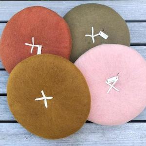 Cushions And Throws: Felt Button Cushion