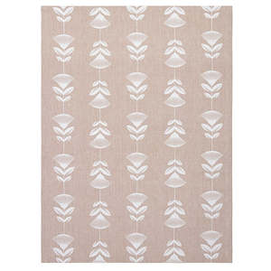 Tea Towels Dishclothes: Pohutukawa Tea Towel - White