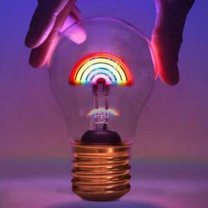 Hanging And Led Lights: LED Rainbow Lightbulb