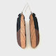 Tieke Feather Earrings